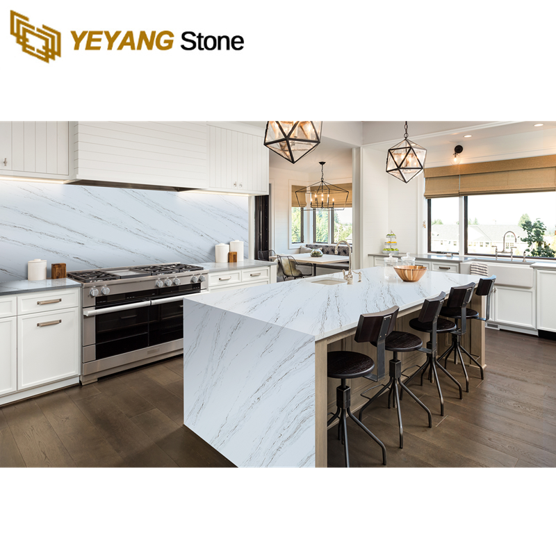 Buy Quartz Slab for Kitchen Benchtops Heat Resistant B4051
